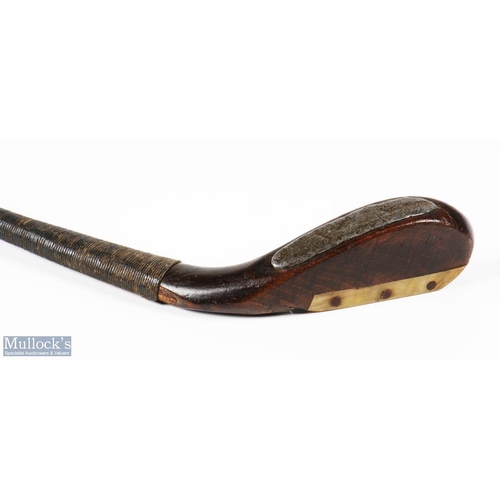 5 - J Anderson St Andrews longnose play club c1875 - head measures 5 5/8