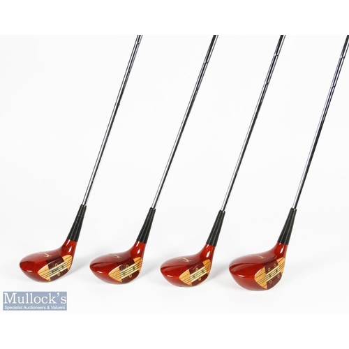 505 - Tommy Armour 'Silver Scot 1986 Tour' persimmon woods (4) features 1, 3, 4 and 5 examples, with decor... 