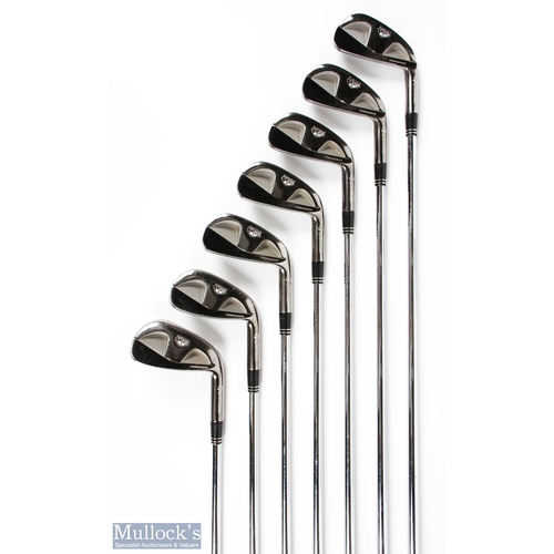 509 - Taylor Made Forged Golf irons (9) features 3, 4, 5, 6, 7, 8, 9, 52 degree and 58 degree - gripped, s... 