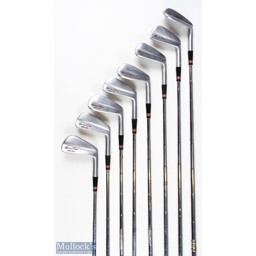 512 - MacGregor Tourney Classic Pro-82 Golf irons (x9) includes 3, 4, 5, 6, 7, 8, 9, P & S, stamped 804J02... 