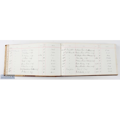 67 - An amazing Golf Match Record Book belonging to G Lubbock Royal St Georges commencing from 1901 - 193... 