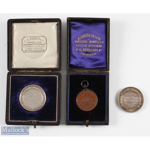 789 - Chiswick Golf Club (1892-1907) Medals and Coin (3) features 1899 Chiswick Golf Club Senior Monthly p... 