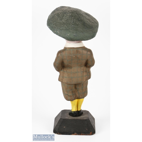 86 - Original Rare Penfold Man Papier Mache Non Smoking Golfing Figure - slightly slim down version - mou... 