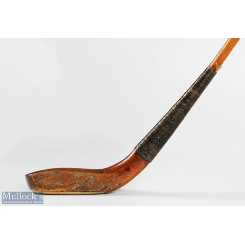 95 - J C Smith light stained beech wood longnose driver c1890 - 45