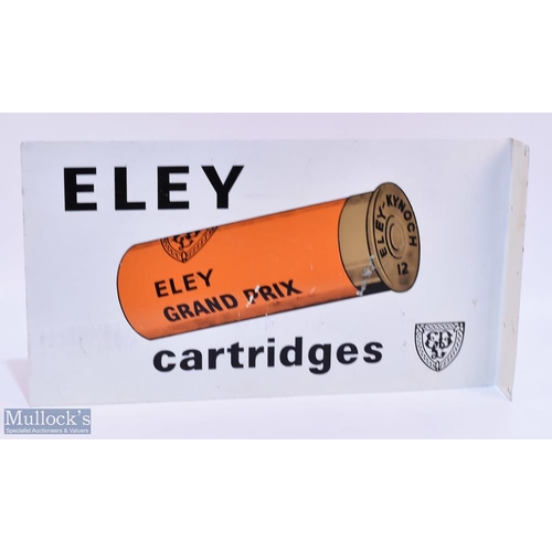 160 - c1960 Original Eley Grand Prix Shotgun Cartridges Shop Advertising Metal sign a double-sided metal s... 