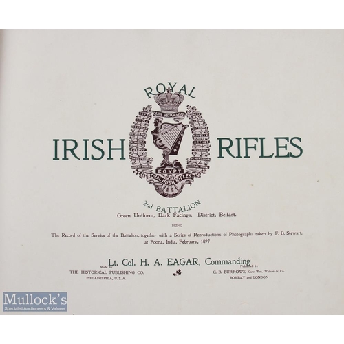 192 - Royal Irish Rifles 2nd Battalion Book - The Record of the Service of the Battalion, together with a ... 