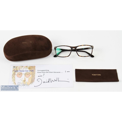 223 - David Walliams Tom Ford Glasses, these were sold at auction for the charity View from the stars - a ... 