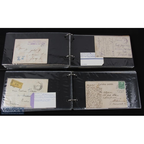 285 - Postal History two albums containing a considerable number of examples of mainly German and Austro/H... 