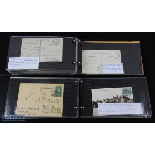 285 - Postal History two albums containing a considerable number of examples of mainly German and Austro/H... 