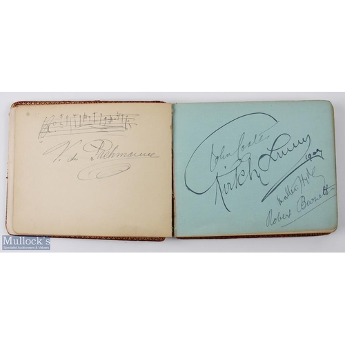 327 - WITHDRAWN: Autographs - Classical Music autograph book with good selection of autographs of leading ... 