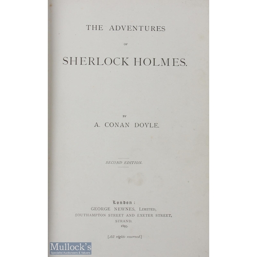 335 - Sherlock Holmes - The Adventures of Sherlock Holmes, second edition 1893