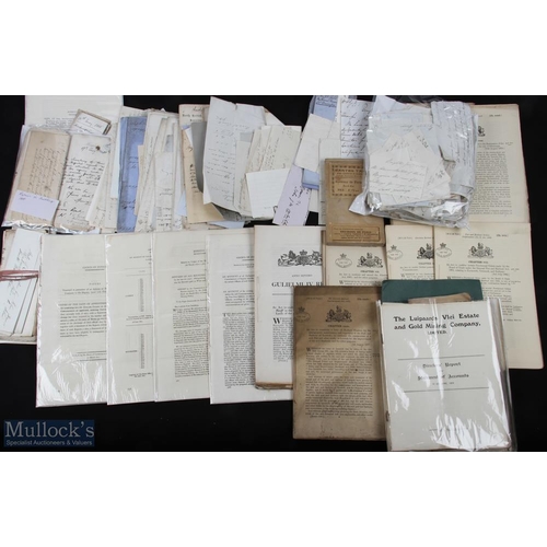 447 - Printed and Manuscript Ephemera: A large box of mainly printed material including a House of Lords c... 