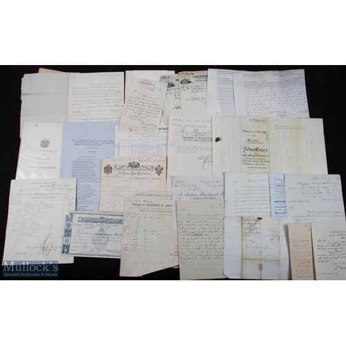 448 - Extensive Collection of Ephemera 18th-20th century: a large box of mixed ephemera, mainly manuscript... 