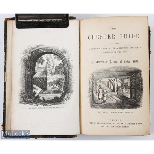 484 - The Chester Guide c1850 book - sub titled 