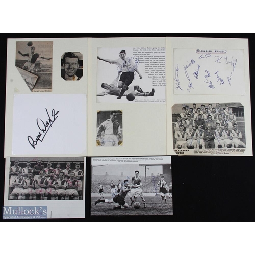 534 - Sport - Football - Blackburn Rovers fine album with a wealth of 200+ signatures of members of variou... 