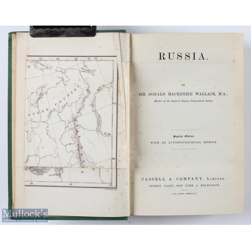 676 - Russia Books (2) features Russia Book - The Revoution in The Baltic Provinces of Russia by an Active... 