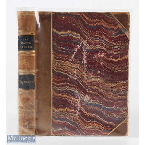 695 - Book - Charles Kingsley - The Water Babies first edition, first issue with the 'L'envoi' poem leaf a... 