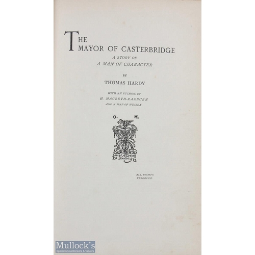 698 - Selection of Assorted Books - including Thomas Hardy, The Mayor of Casterbridge, 1895 first edition ... 