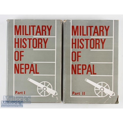 724 - India Book Selection - features Military History of Nepal Part I and Part II Books Papers Respecting... 