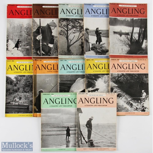 1085 - 1954 Angling Magazines a full run January to December Nos 110-120