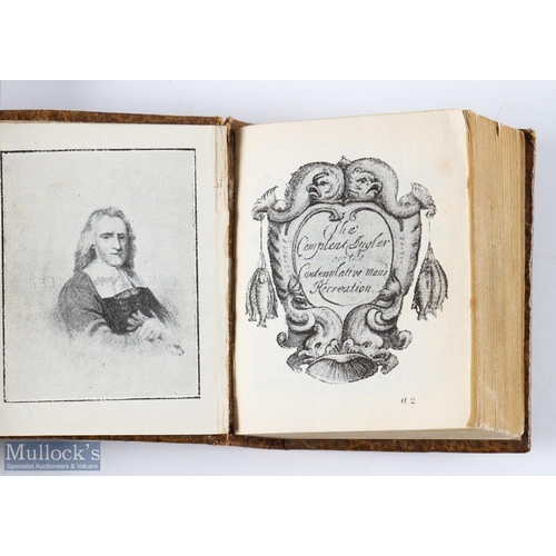 1091 - 1900 The Compleat Angler Izaak Walton Miniature Oxford thumb publication - 1st miniature edition Coi... 