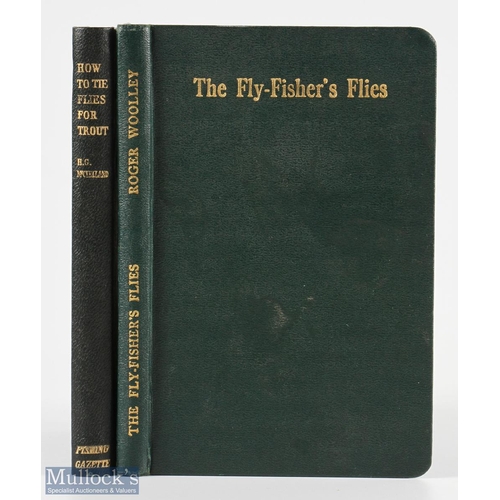 1094 - Woolley Roger - The Fly Fishers Flies List 1938 1st edition G plus 1948 H G McClelland How to Tie Fl... 