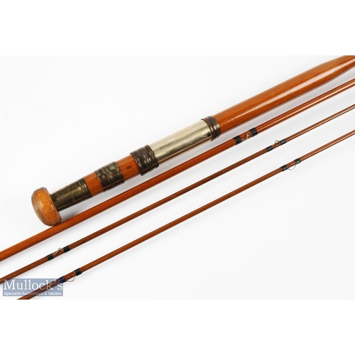 158 - Army & Navy greenheart fly rod 12' 6