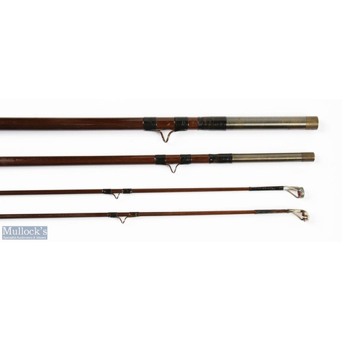 159 - Farlows London Holdfast Logo greenheart salmon fly rod 12' 6