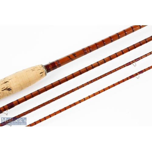 172 - Angling Services, 83 Pall Mall, London SW1 split cane trout fly rod 8' 6