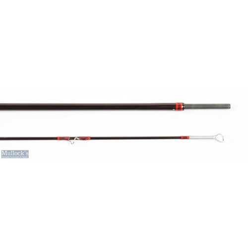 268 - Hardy Alnwick Graphite De-Luxe small river/stream fly rod 8' 2pc line 5/6#, alloy anodised sliding r... 