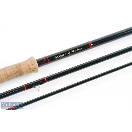 278 - Sharpe's Aberdeen Aquarex carbon salmon rod 15' 3pc line 10#, 25