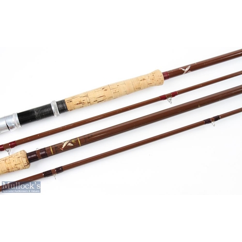 282 - Bruce & Walker New Era hollow glass fly rod 11' 2pc line 7/9# (tip 6