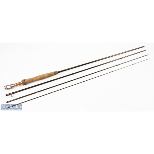 35 - Grey's Alnwick XF2 Streamflex carbon fly rod nymphing 10' 4pc line 3#, double alloy uplocking reel s... 