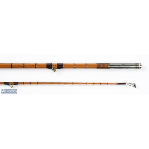 482 - J R Robertson Newcastle hand built split cane fly rod 9' 6