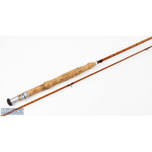 496 - Foster Bros of Ashbourne split cane fly rod 8' 6