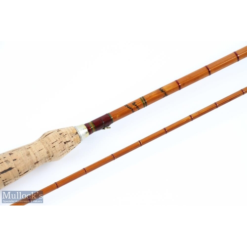 496 - Foster Bros of Ashbourne split cane fly rod 8' 6