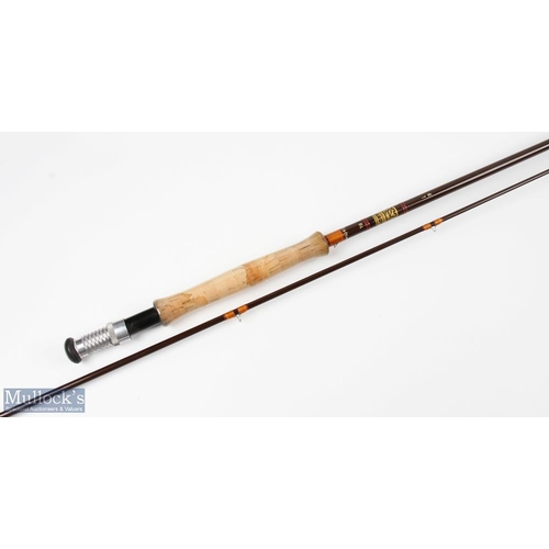 498 - Hardy Alnwick hollow glass fly rod 8' 6