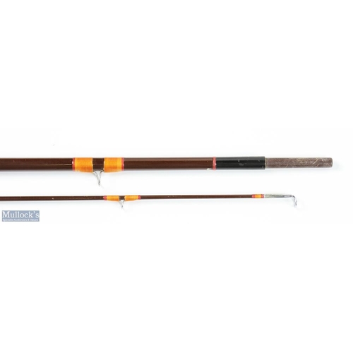 498 - Hardy Alnwick hollow glass fly rod 8' 6