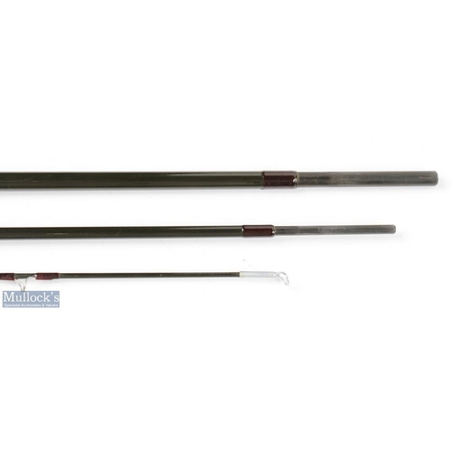 50 - Bruce & Walker DT57 carbon fly rod 11' 3pc line 5/7#, alloy uplocking reel seat, lined butt ring, MC... 