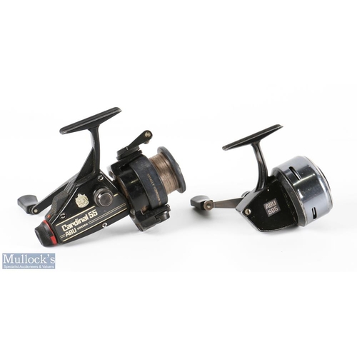 244 - Abu Sweden Cardinal 55 fixed spool spinning reel, strong bail audible check, press button spool rele... 