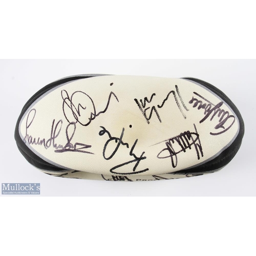 116 - Mid 2000s Welsh Rugby Squad Signed Ball: Full size Gilbert Elite Pro ball signed in black marker by ... 