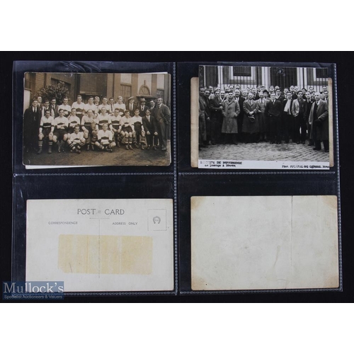 18 - Vintage Newbridge Rugby Interest Postcards (6): Very collectable, six clear real photo postcards: th... 