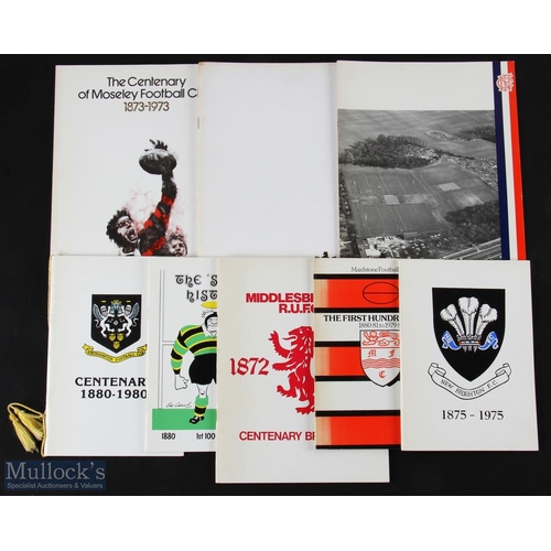 300d - English Rugby Club Histories (M-N, 8): Maidstone; Middlesborough; Morley; Moseley; New Brighton; Nor... 