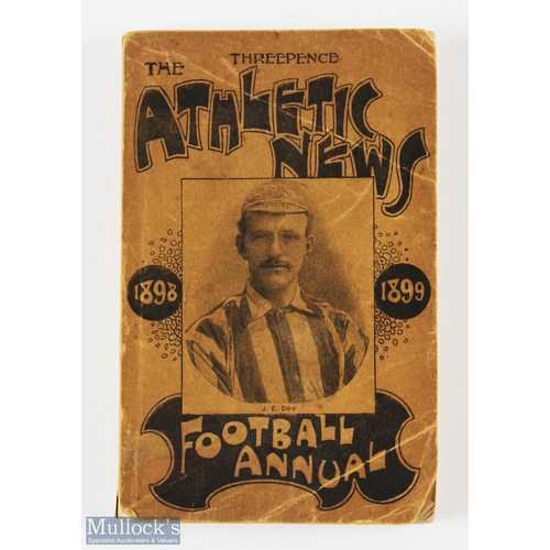 477 - 1898-99 Athletic News Football Annual, with original covers