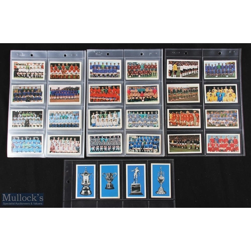 482 - 1972 Mirrorcard Star Soccer Sides, from Daily Mirror a full set of 100 cards