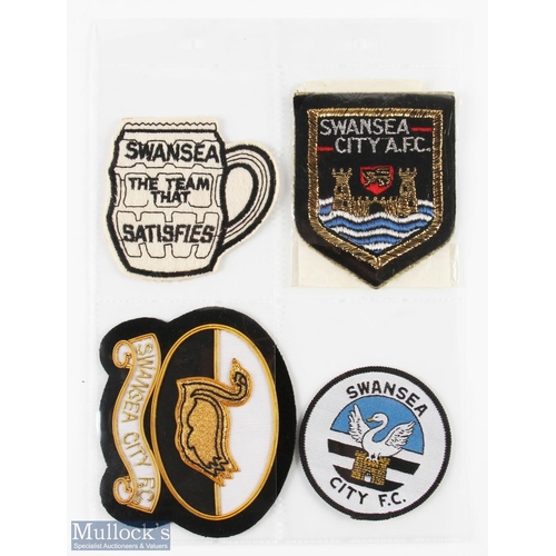 483 - Swansea City Cloth Patches Blazer Badges (4)