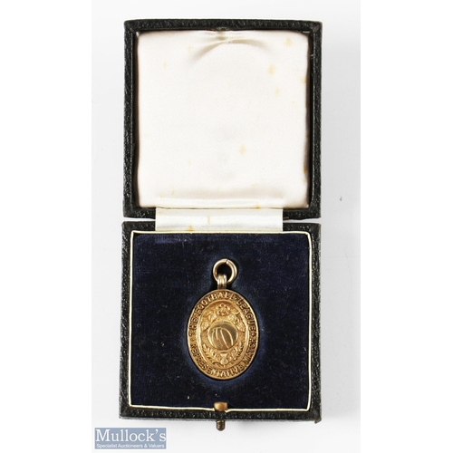 496 - 1955 Football League silver gilt medal, awarded to Bert Williams representing the Football League v ... 