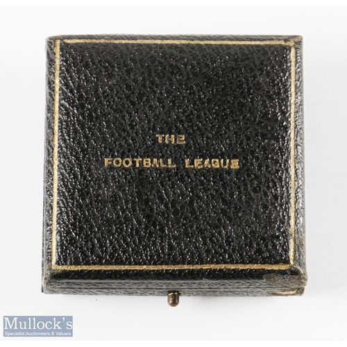 496 - 1955 Football League silver gilt medal, awarded to Bert Williams representing the Football League v ... 