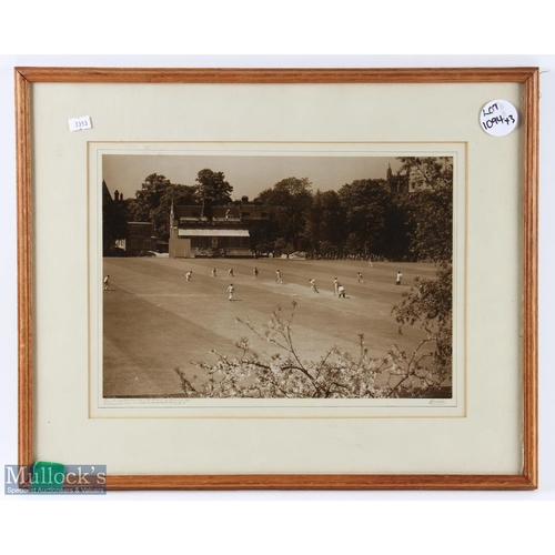 1094 - 3 Cricket Pictures, photographs, Prints, a 1951 Cambridge University v Middlesex D S Shepherd 148 + ... 