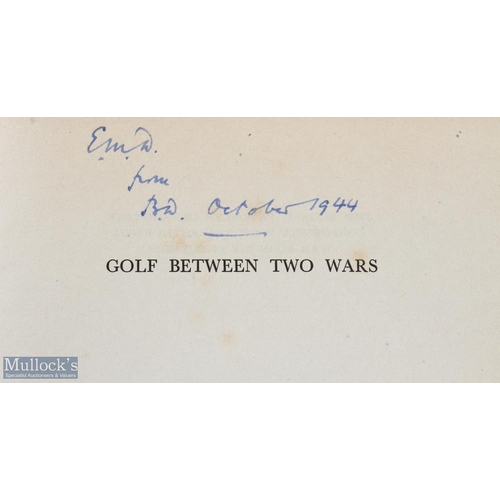 113 - Darwin, Bernard signed golf book - 